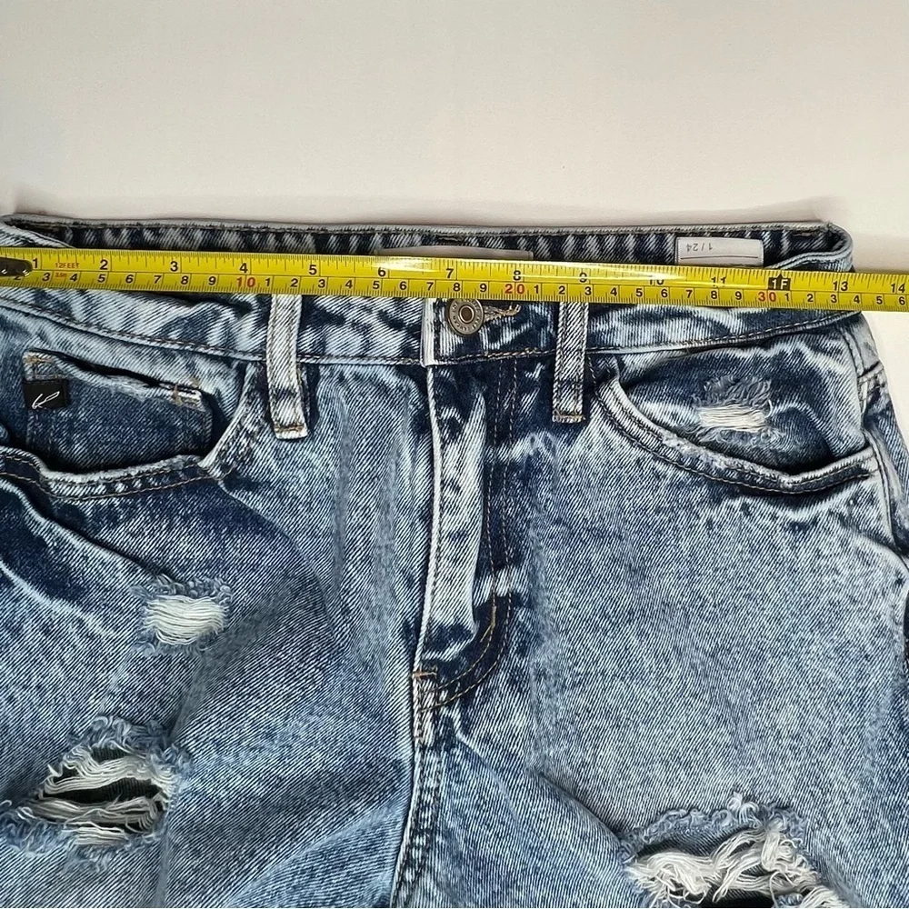 KanCan Jeans Womens Size 1/24 Destroyed Boyfriend High Rise Skinny Distressed - Picture 11 of 13